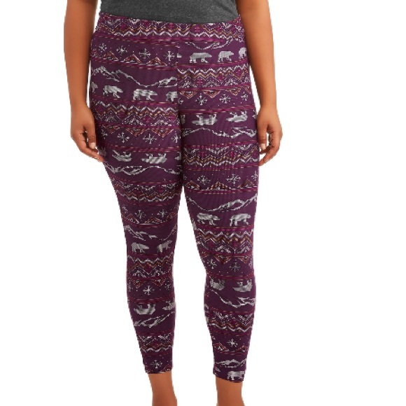 Super soft Holiday themed leggings - Picture 3 of 4